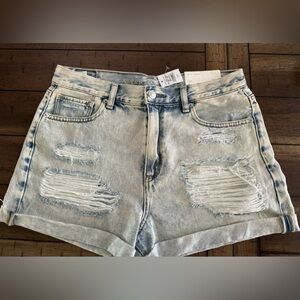 American Eagle High Waisted Mom Jean Shorts